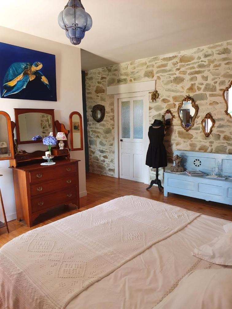 La Ferme De Lec'H Hameury Bed & Breakfast เปลสแต็ง-เลส์-แกรฟส์ ภายนอก รูปภาพ